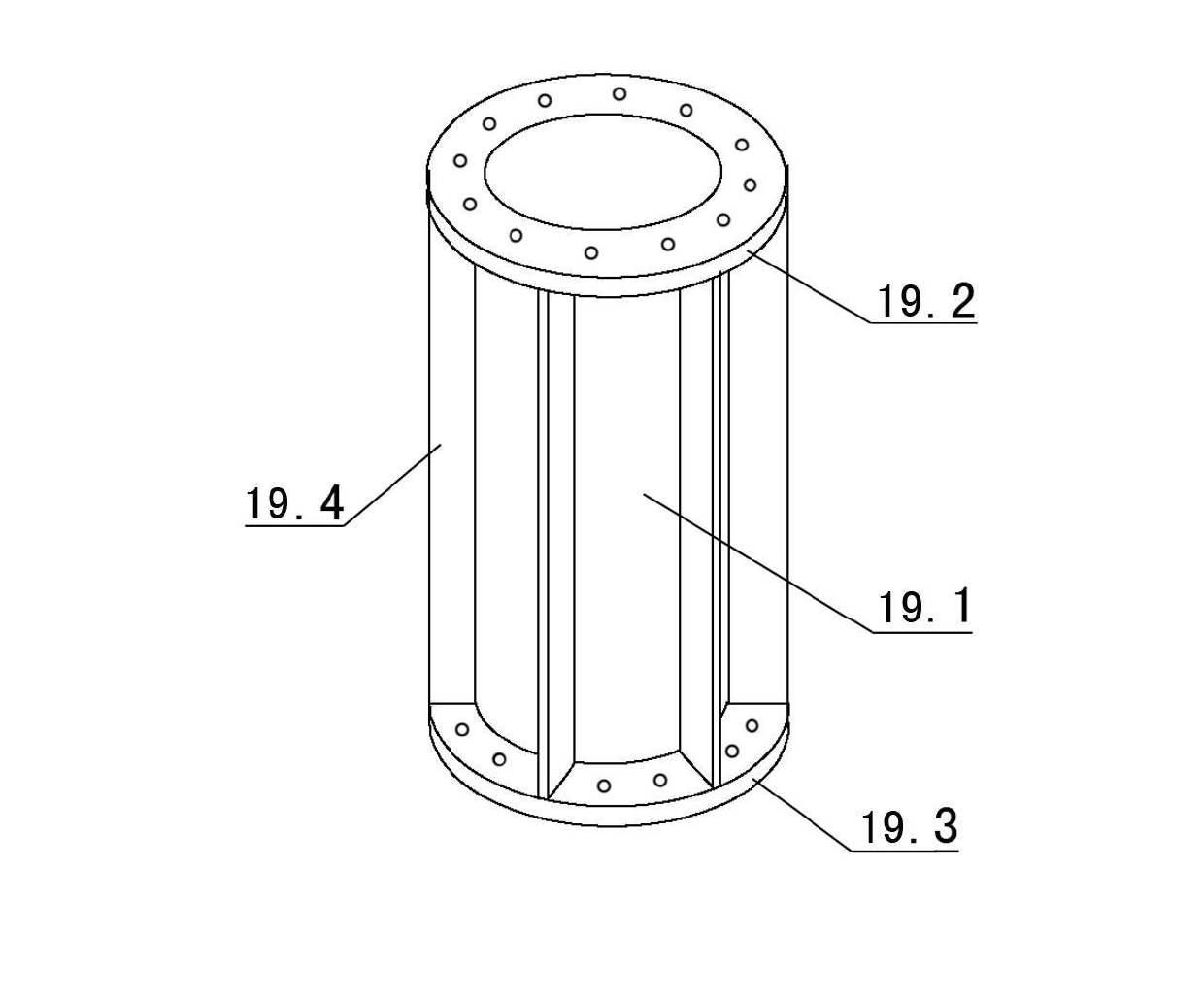 Hydraulic synchronous jacking device of die carrier system