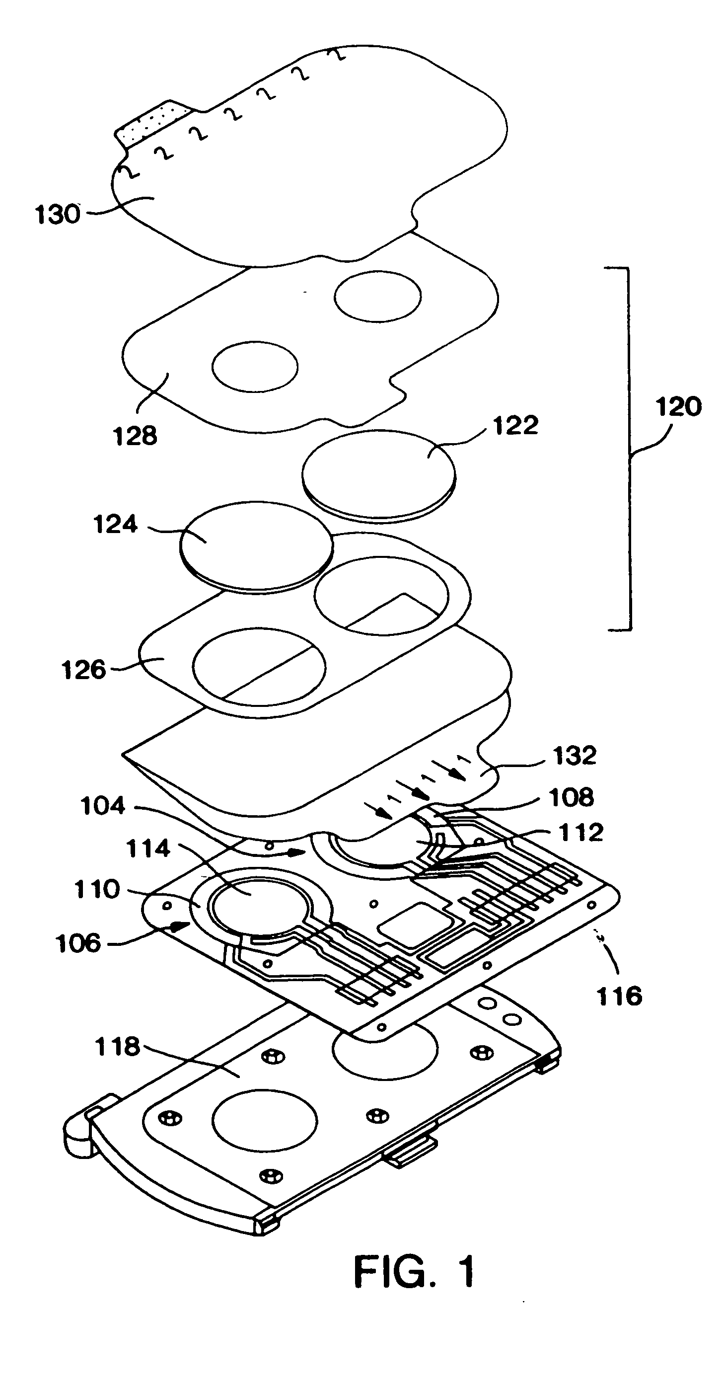 Methods of manufacturing glucose measuring assemblies with hydrogels