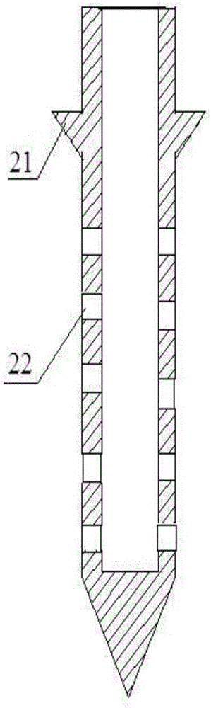 Anchoring type light environment-friendly foundation device