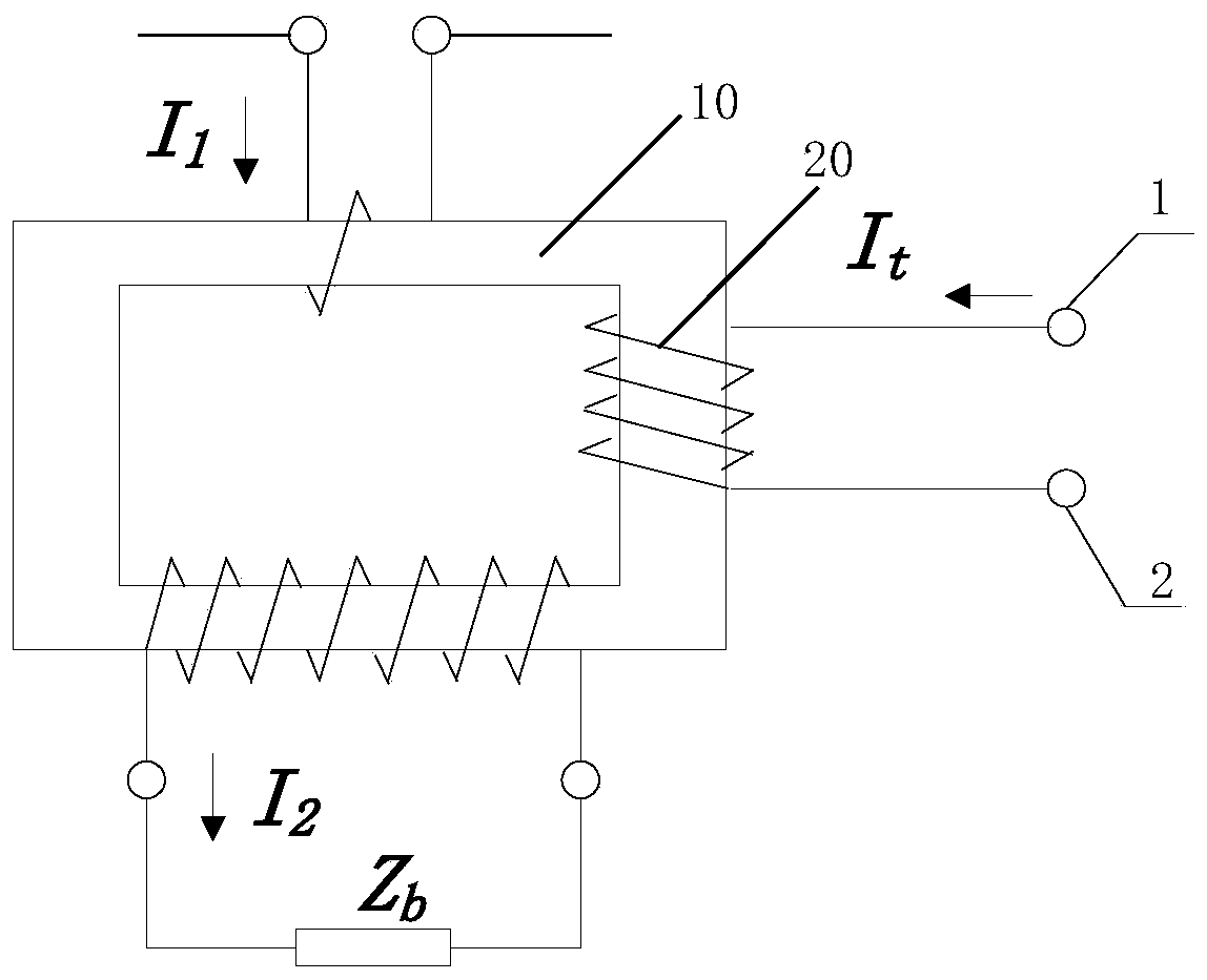 A self-checking electronic current transformer and its manufacturing method