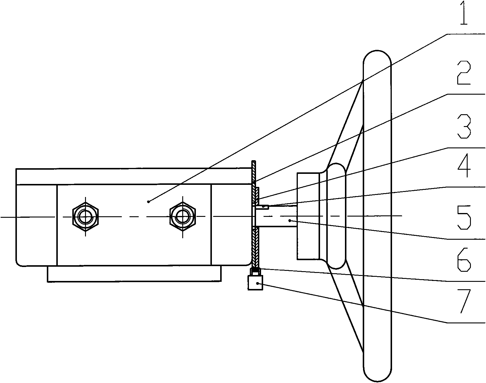 Locking device of gear reducer