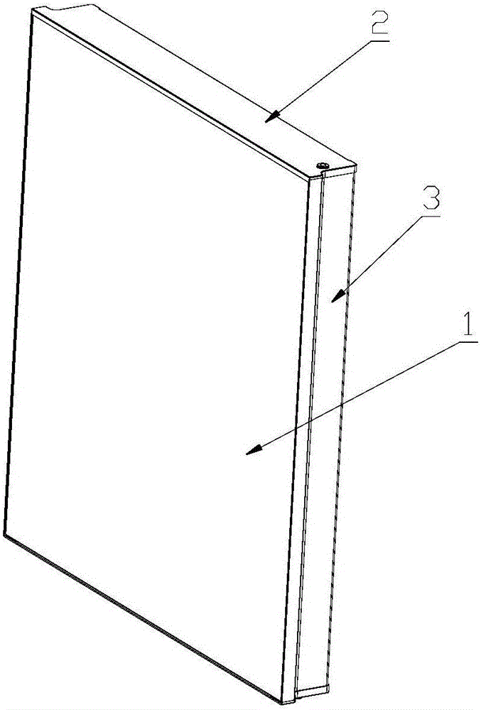 Door body assembly of refrigeration equipment and refrigeration equipment