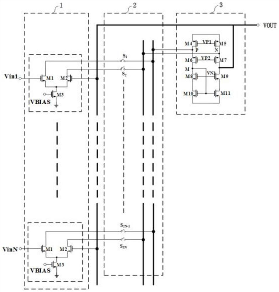 A Multi-input High Speed ​​CMOS Buffer Circuit