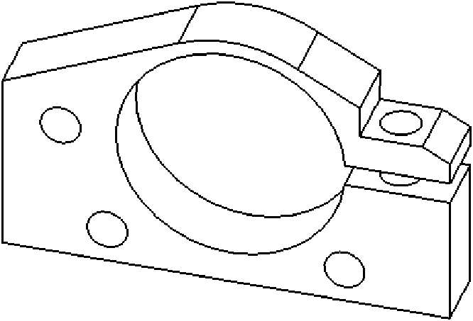 Supersonic machining fixture