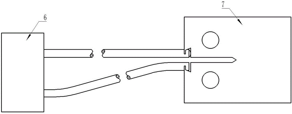 Sample for measuring high temperature fracture toughness and preparation method thereof