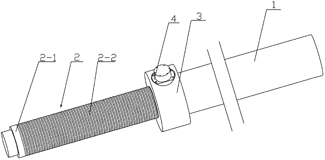 Hydraulic cylinder with built-in stroke detecting device