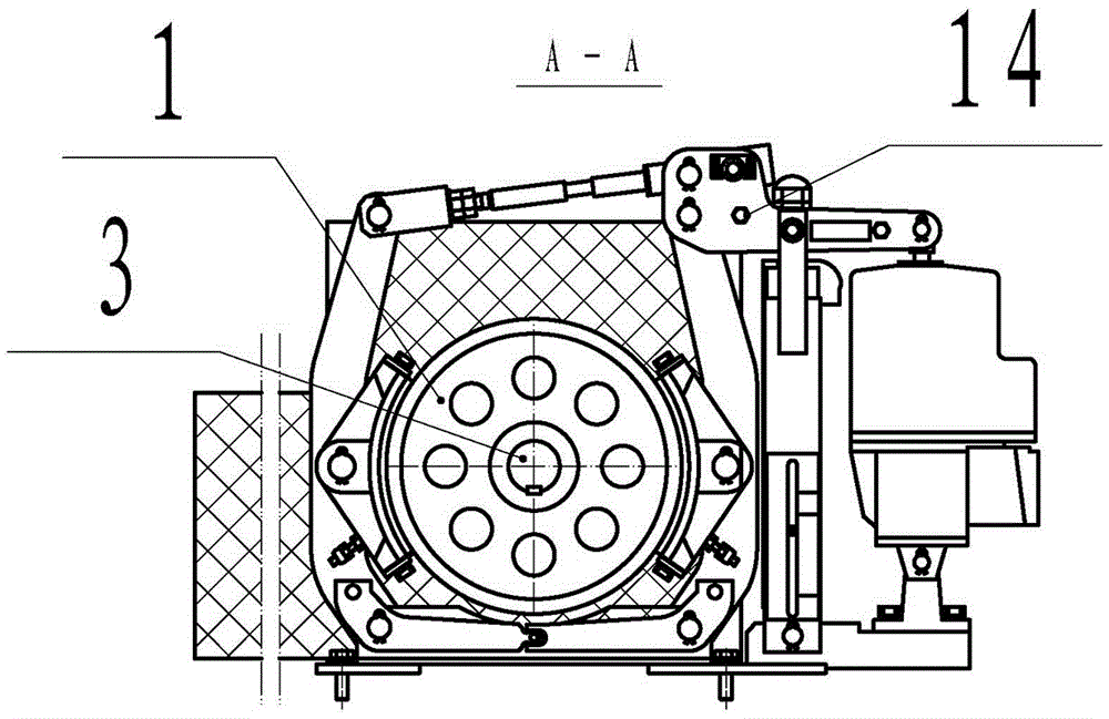 Assembling process of stepless rope continuous tractor winch assembly