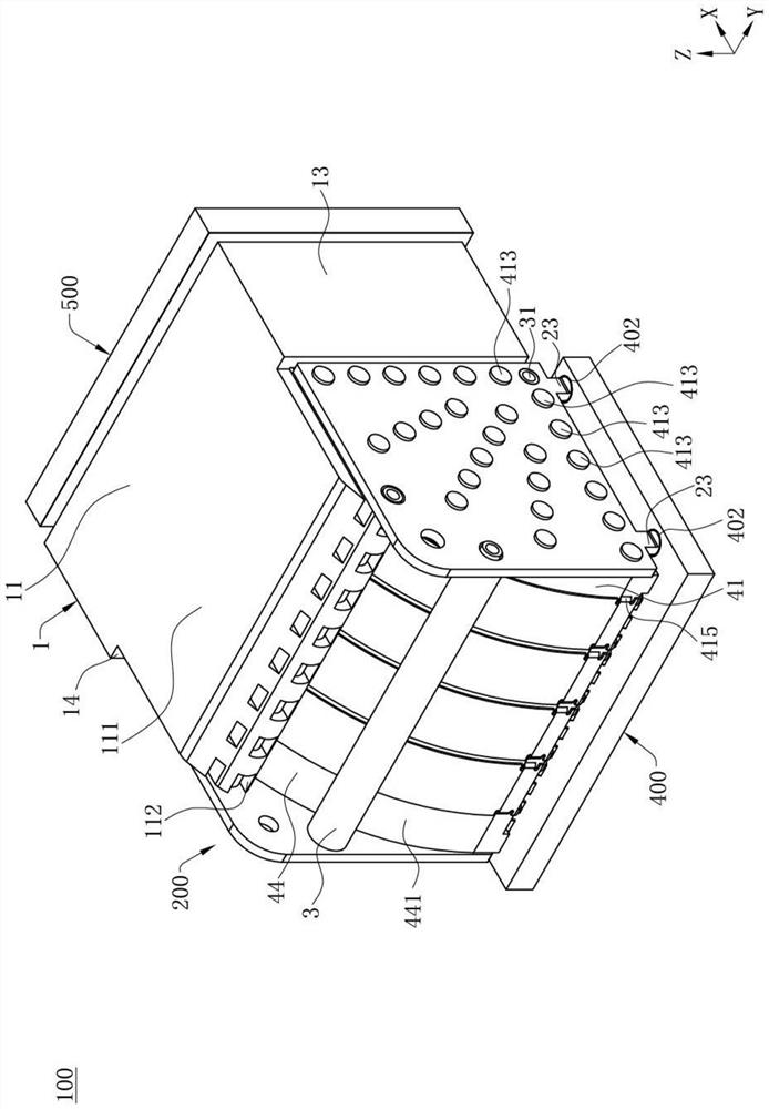 Electric connector combination and electric connector thereof