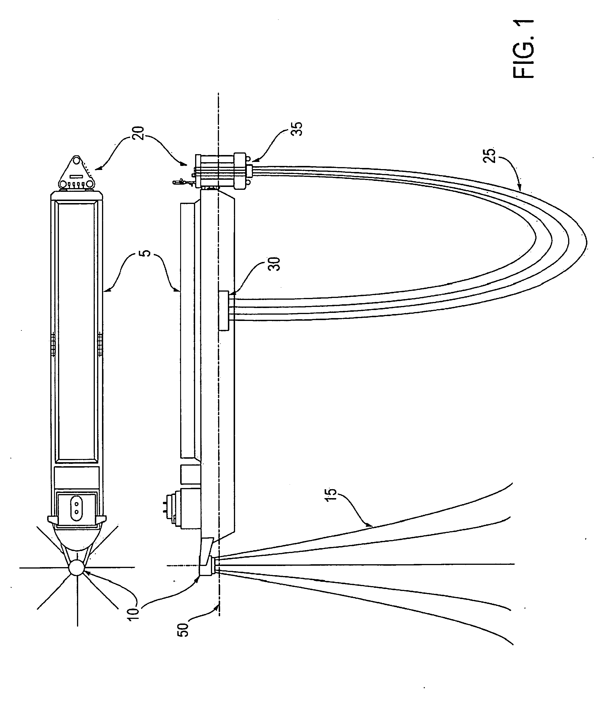 Process, vessel and system for transferring fluids between floating vessels using flexible conduit and releasable mooring system