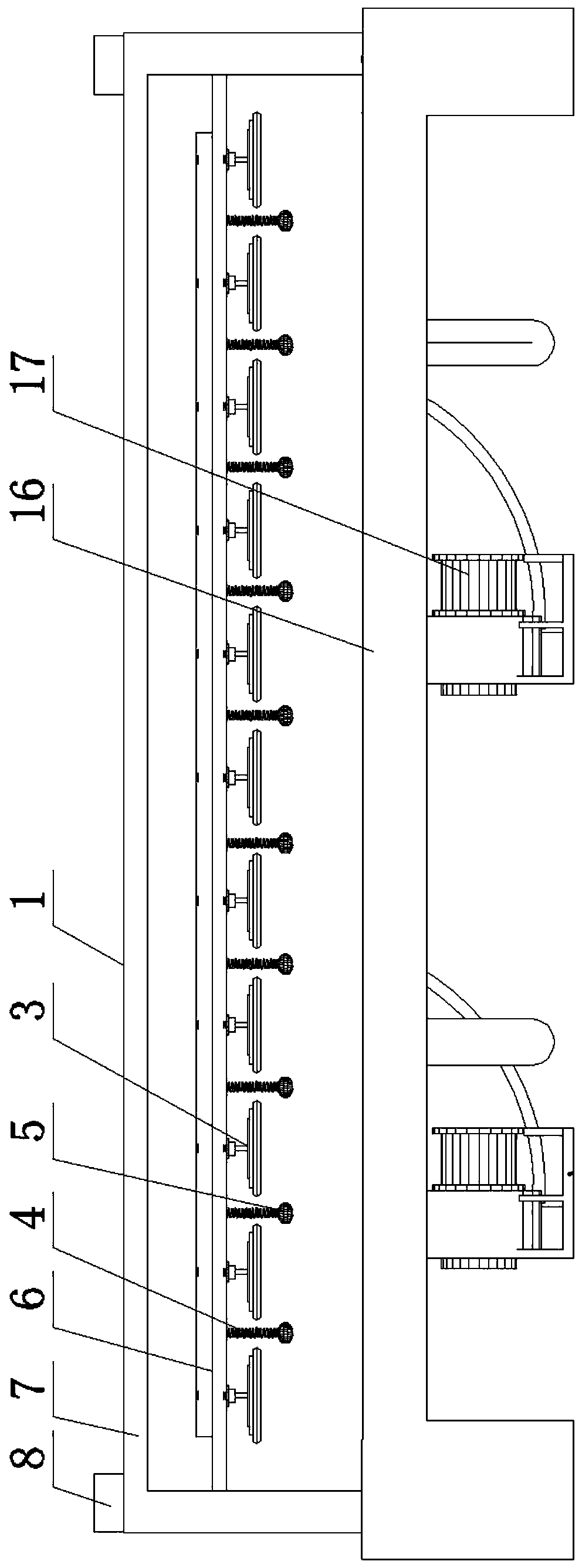 Sheet breaking table with glass transfer function