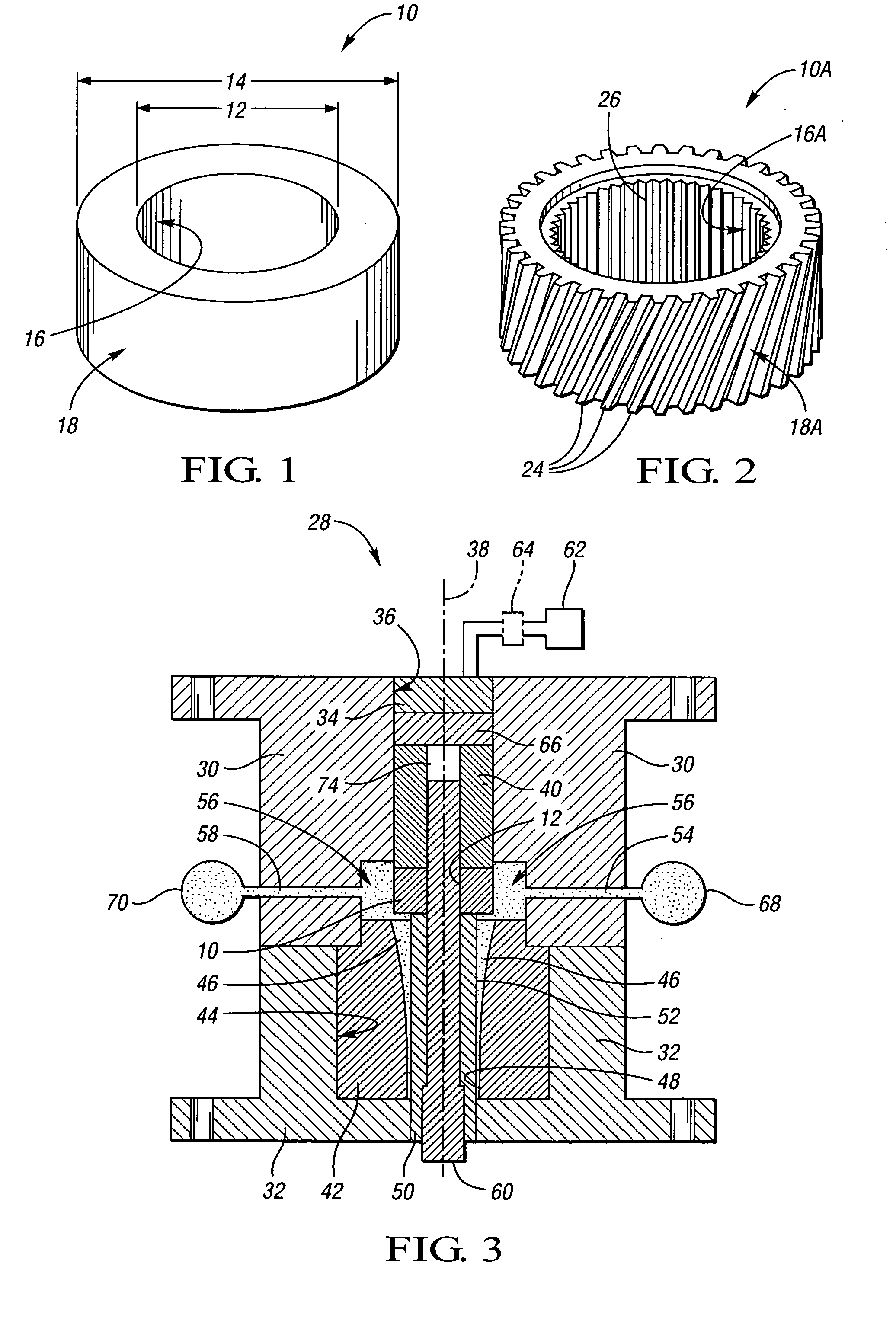 Method of net-forming an article and apparatus for same