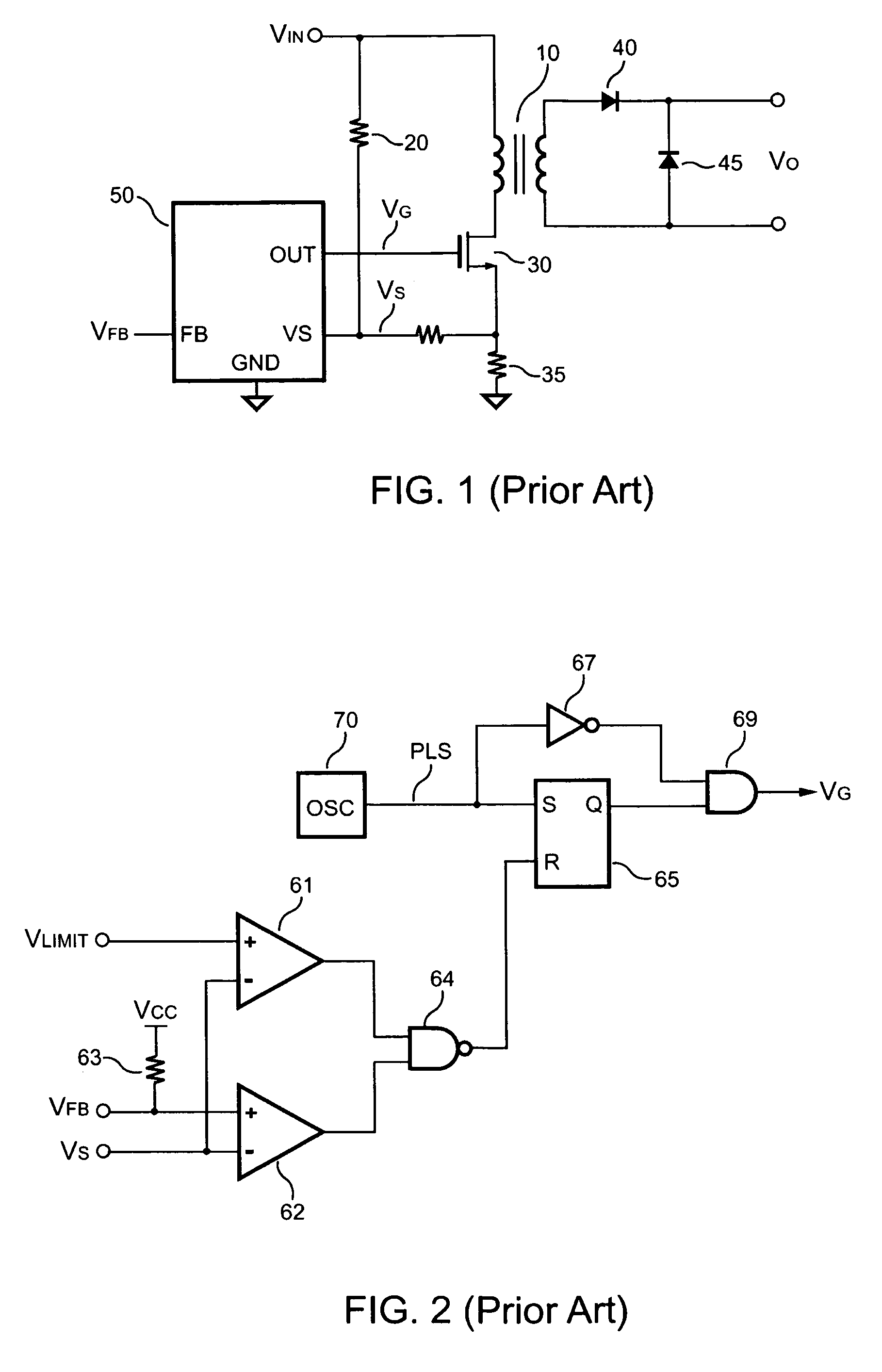 Control circuit having programmable waveform for limiting output power of power converter