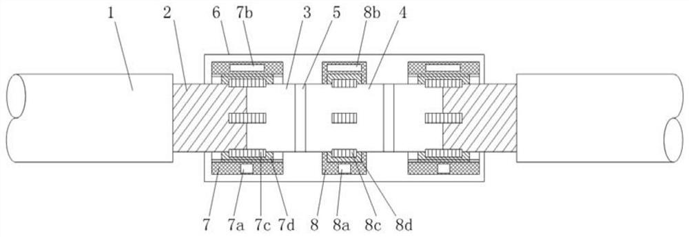 Friction welding process for power cable intermediate joint conductor