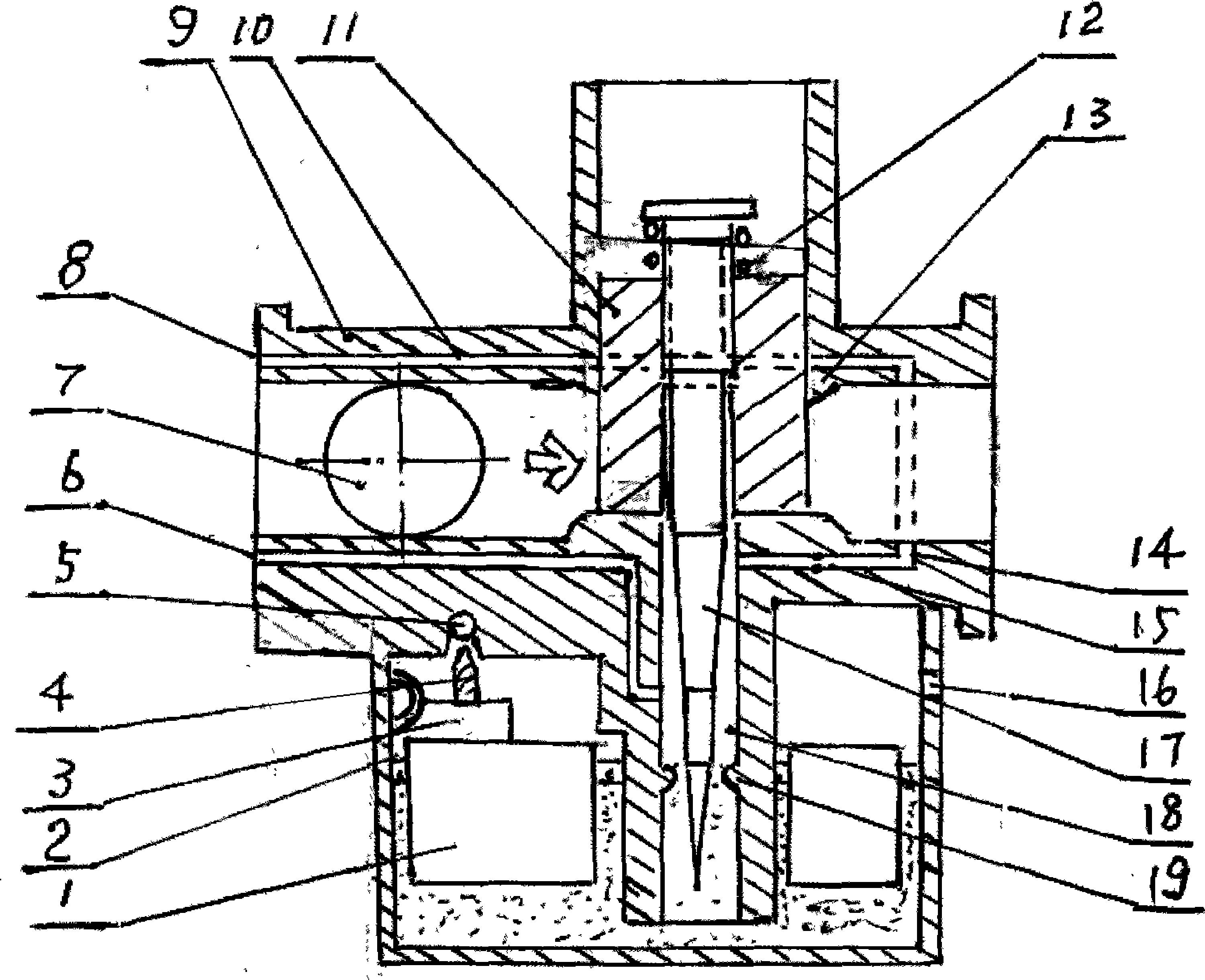 Three-level regulation type novel carburetor