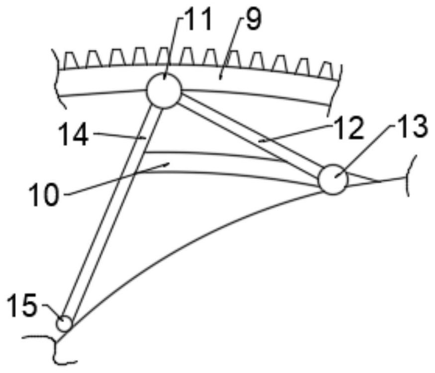 Multi-point real-time monitoring gas alarm device