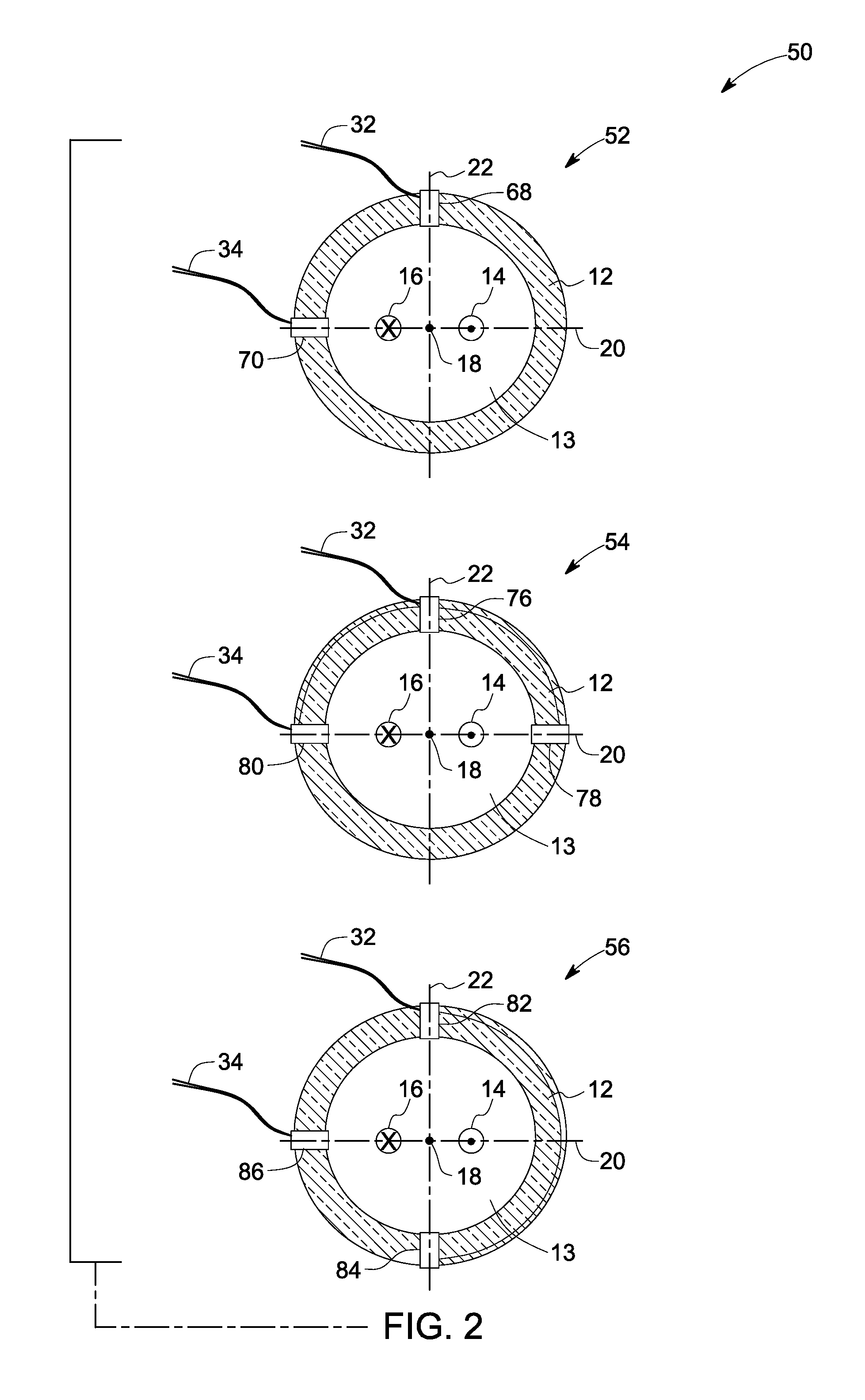 High sensitivity differential current transformer for insulation health monitoring