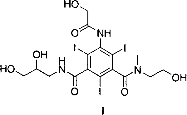 Triiodobenzene compound and contrast medium with same