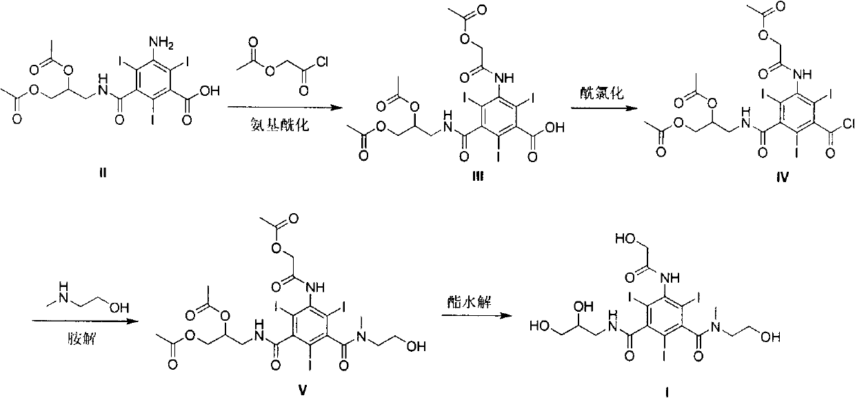 Triiodobenzene compound and contrast medium with same