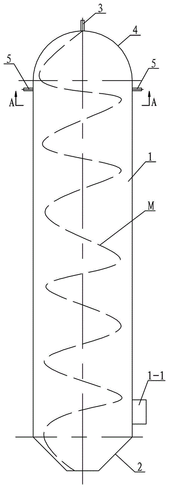 Apparatus and method for coal powder cyclone entrained flow gasification