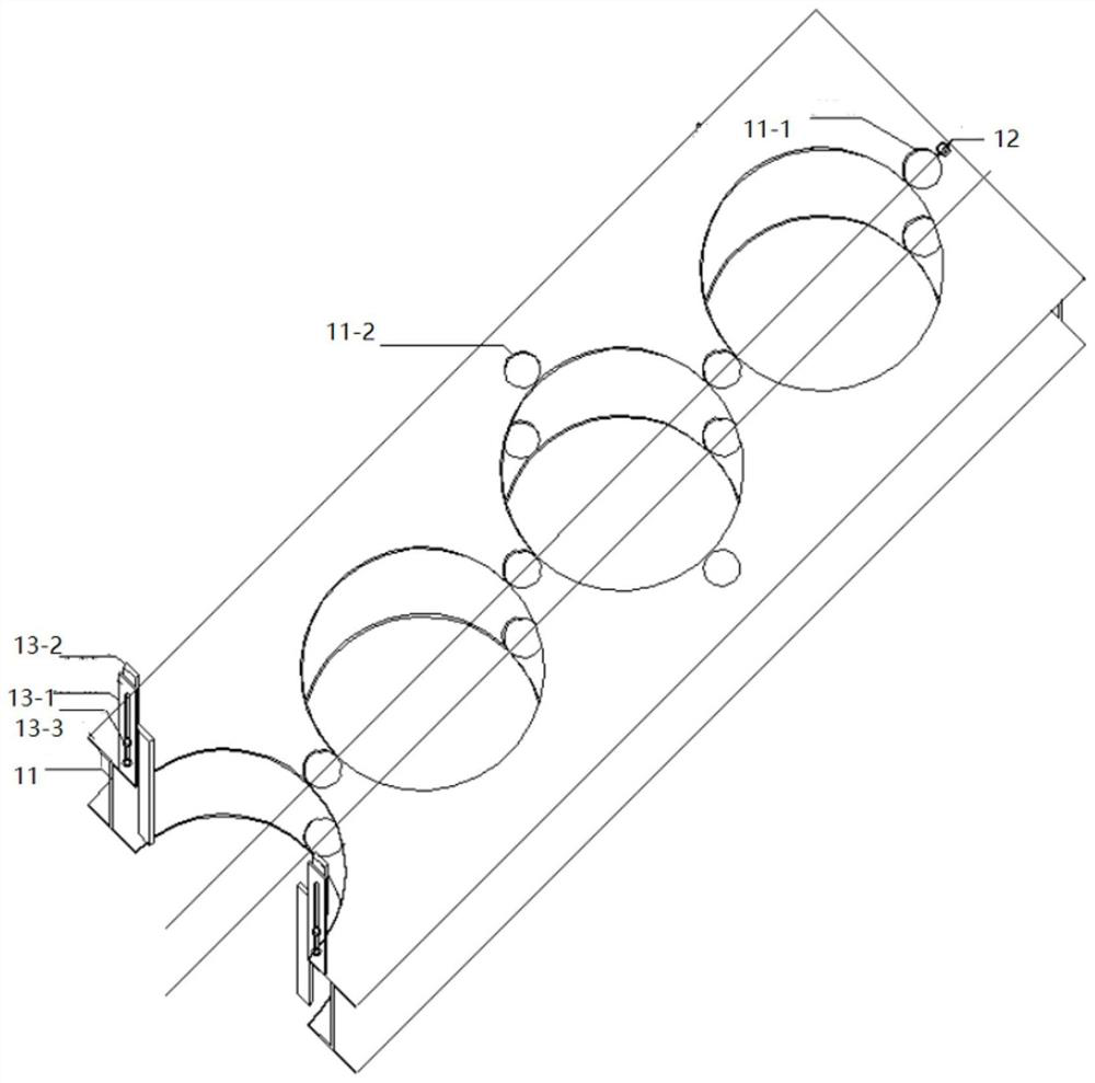 Large deep foundation protection lock catch steel pipe pile cofferdam structure and construction method thereof