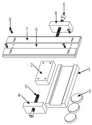 A movable magnetic limit platform