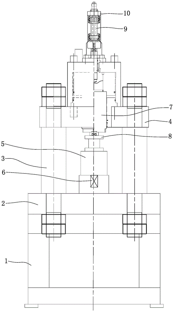 Visual triaxial testing machine