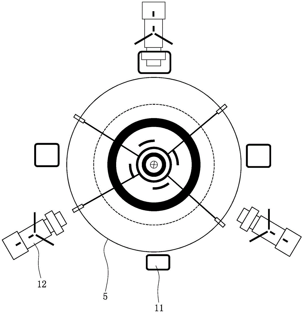 Visual triaxial testing machine