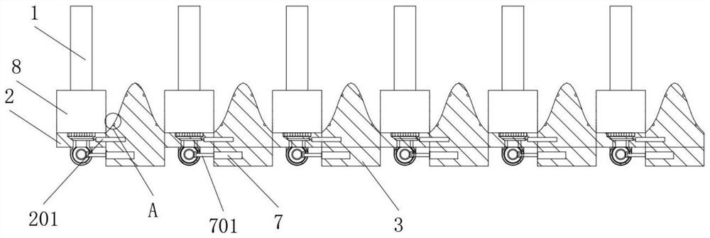 River bottom sludge treatment device and treatment method thereof