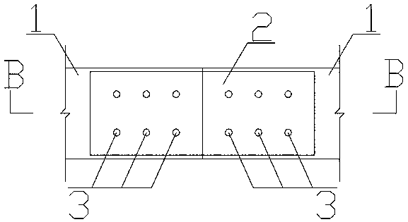 Prefabricated square steel tube concrete column component connection structure and construction method thereof