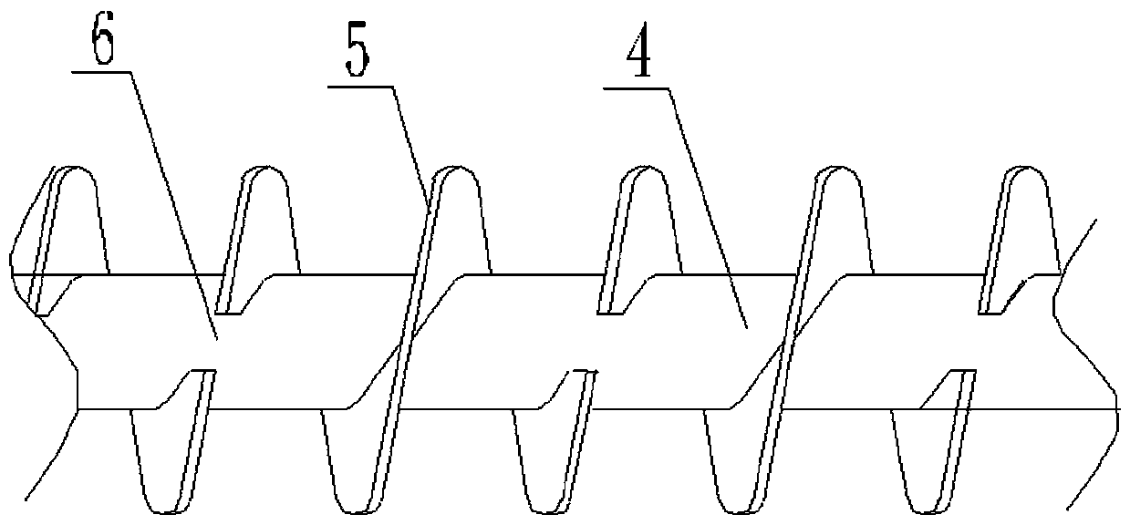 Single-screw conveyor