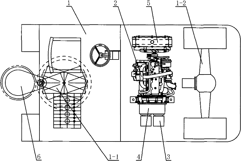 Device for milling round pit on asphalt pavement