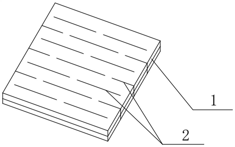 Stretchable electronic skin based on paper-cut structure, and preparation method and application thereof