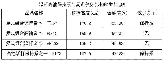 Rapid multi-target property polymerization breeding method for rape