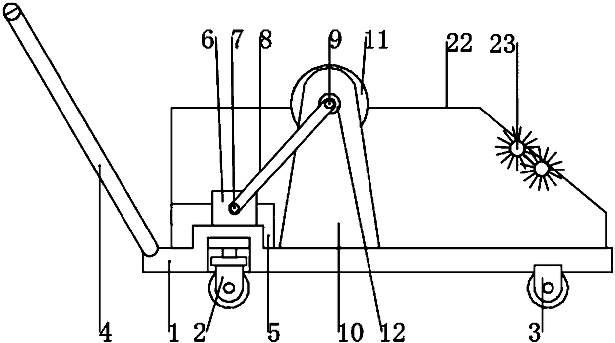 Movable electric wire and cable winding device