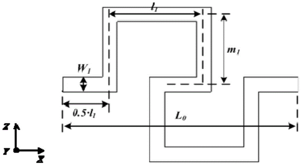 Electric small-sized fractal monopole antenna