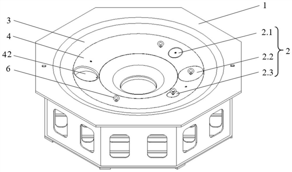 Forming method of aluminum alloy rear bottom top cover part