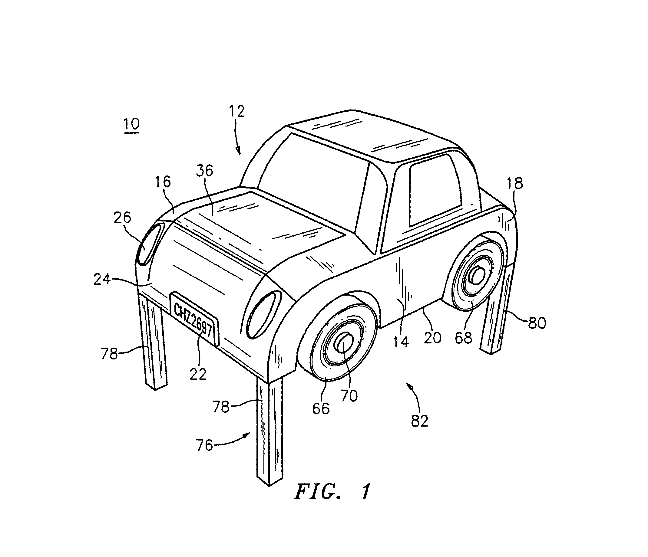 Interactive toy vehicle and methods of use