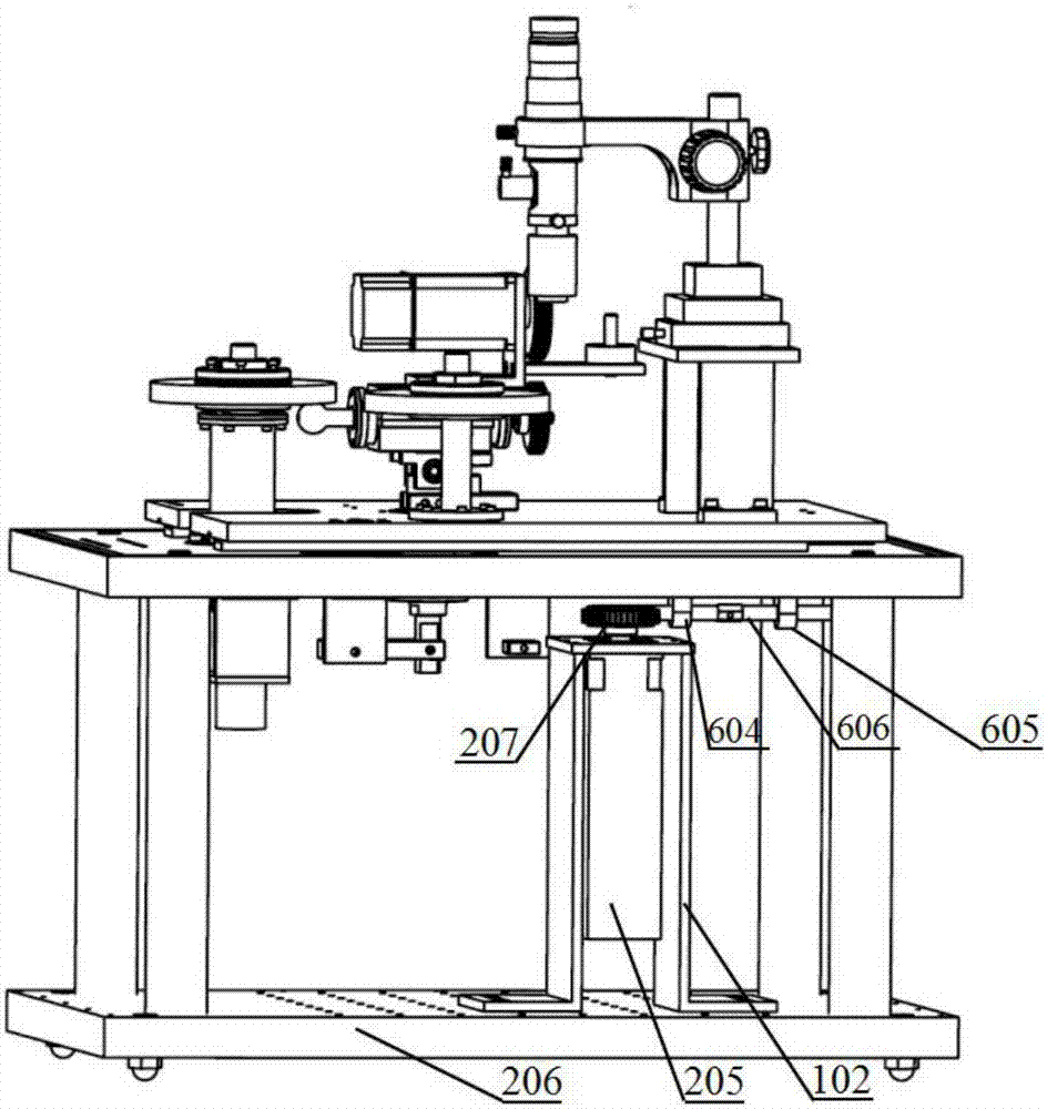 Measurement device for friction force and wearing process of lubrication film on the condition of different slide-roll ratios