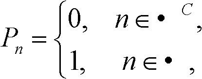 Method for searching position of peak reduction tone (PRT) set based on genetic algorithm