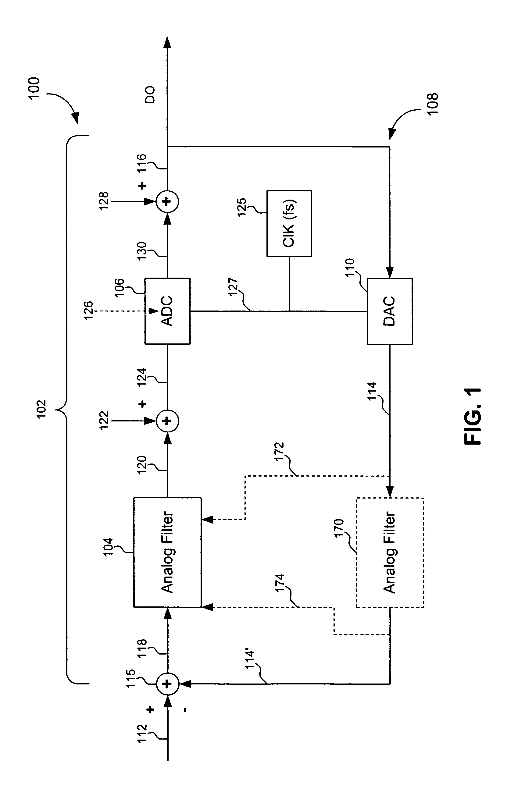 System and method using dither to tune a filter