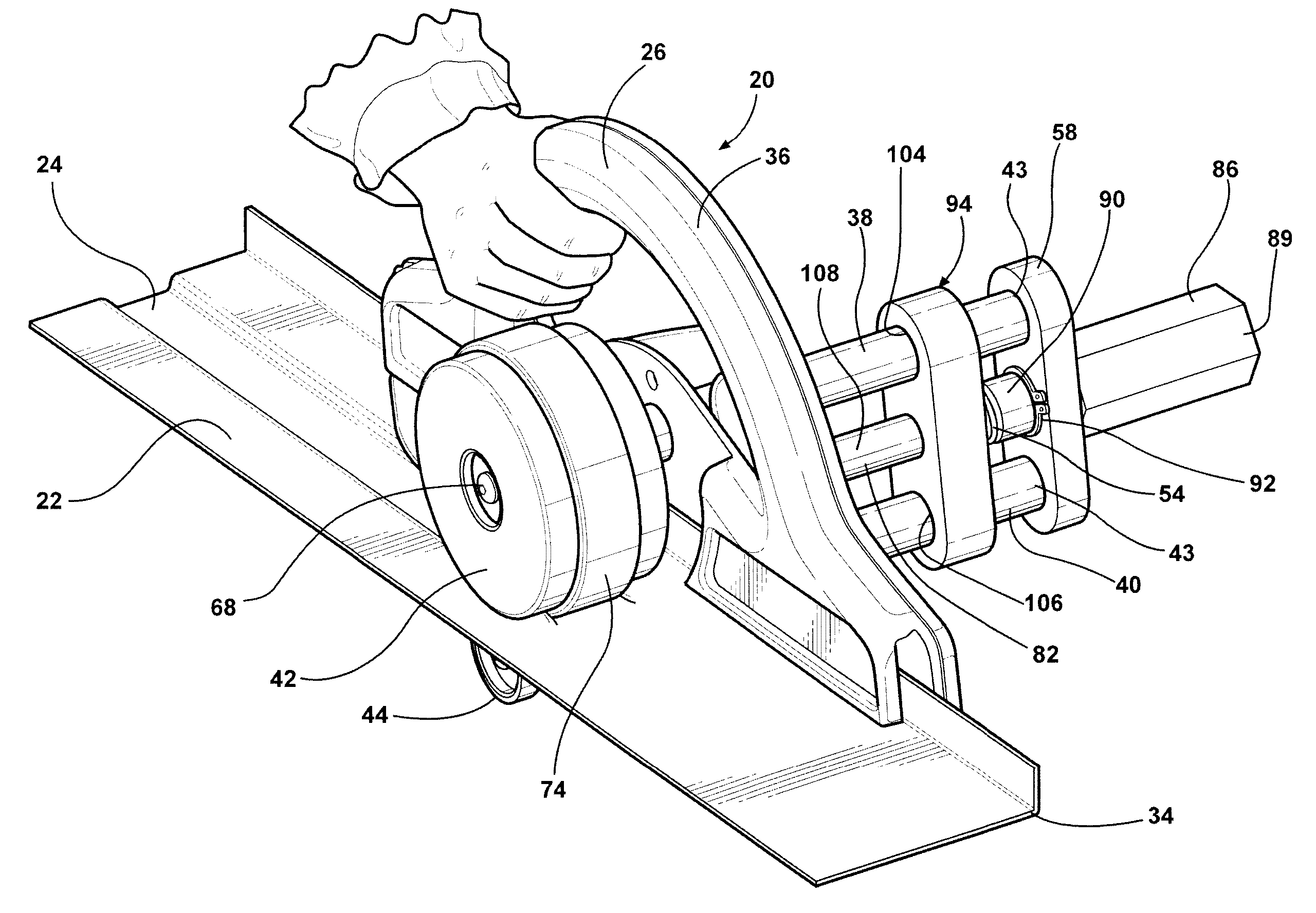 Portable hand tool