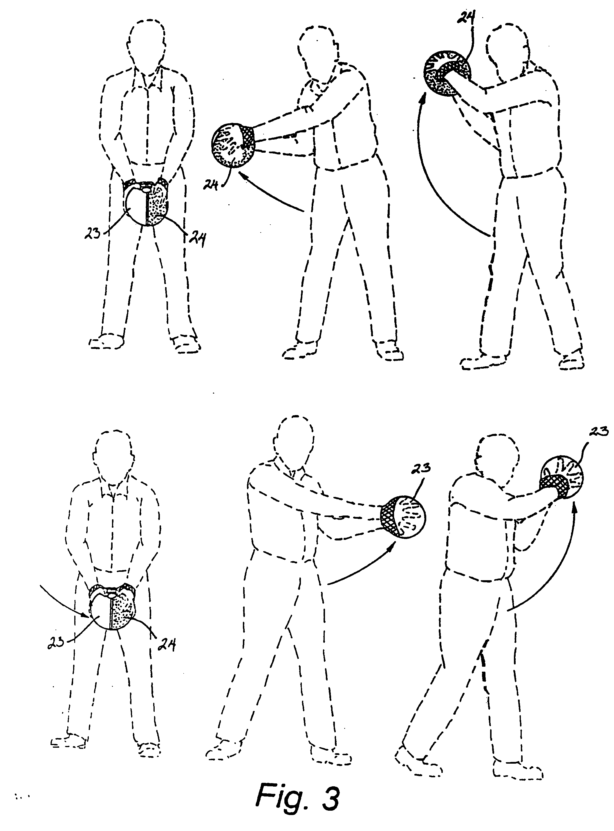 Golf swing training device and method of use