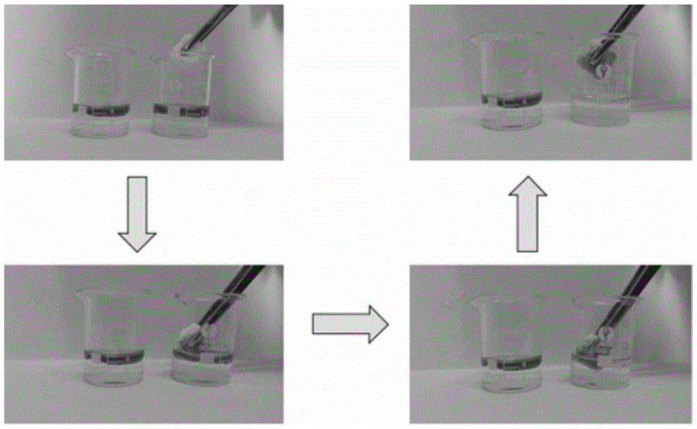 A kind of preparation method of modified nano cotton oil-absorbing material