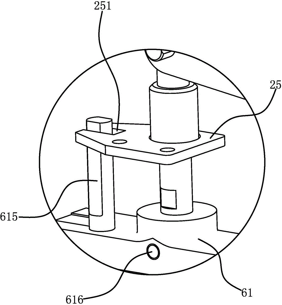 A rear tug wheel device for a sewing machine