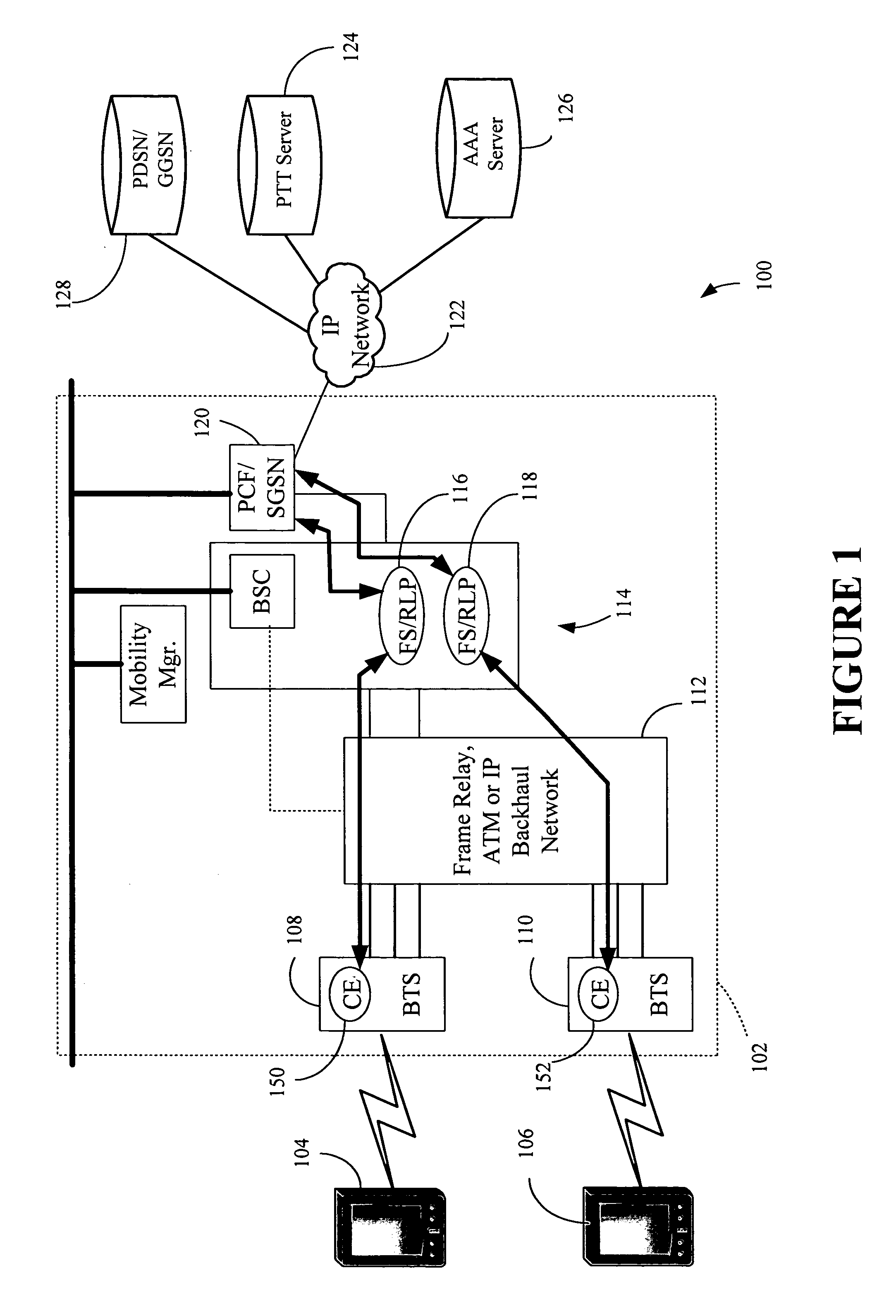 Method and apparatus for reducing transport delay in a push-to-talk system