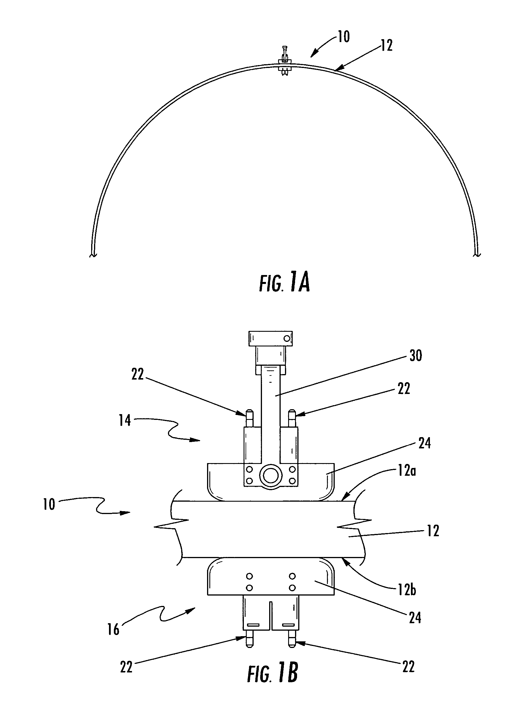 Alignment compensator for magnetically attracted inspecting apparatus and method