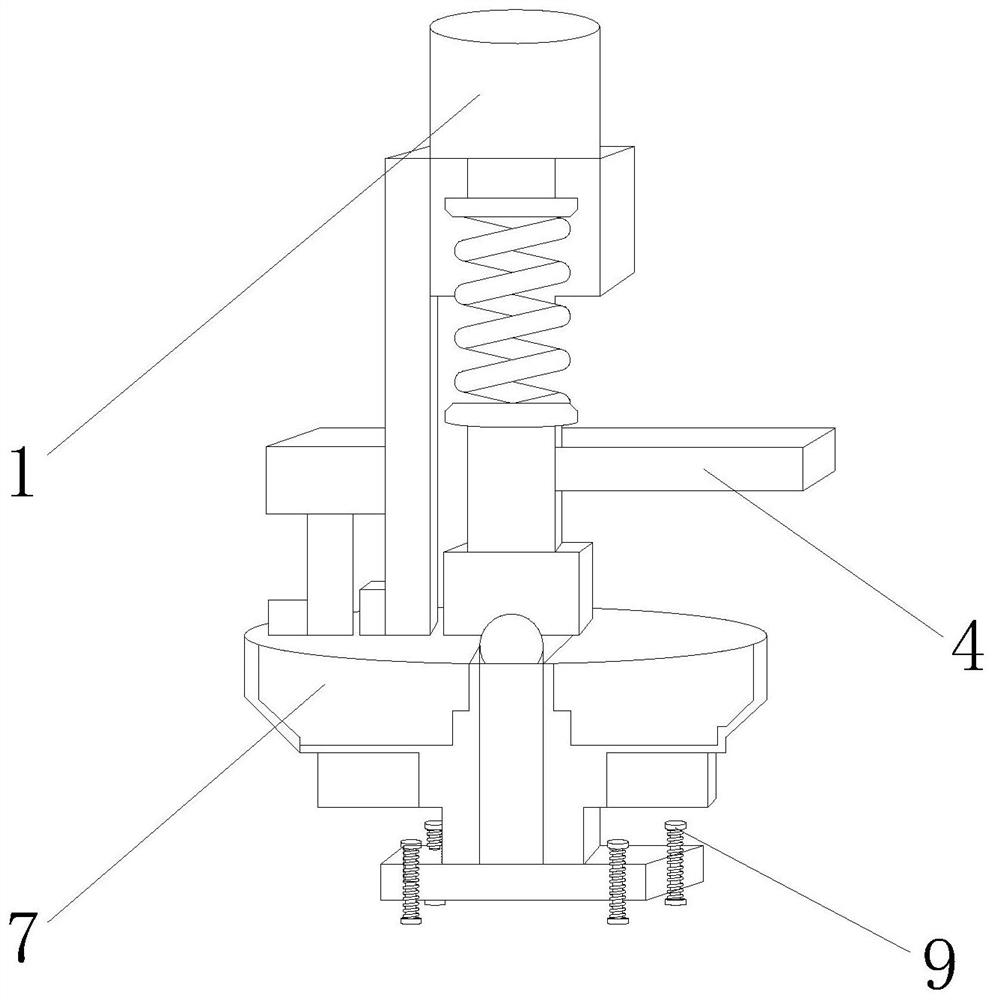 Horizontal honing machine constant pressure mechanism