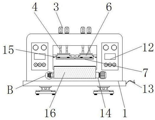 A Textile Embossing Machine Convenient for Adjusting Embossing Shape