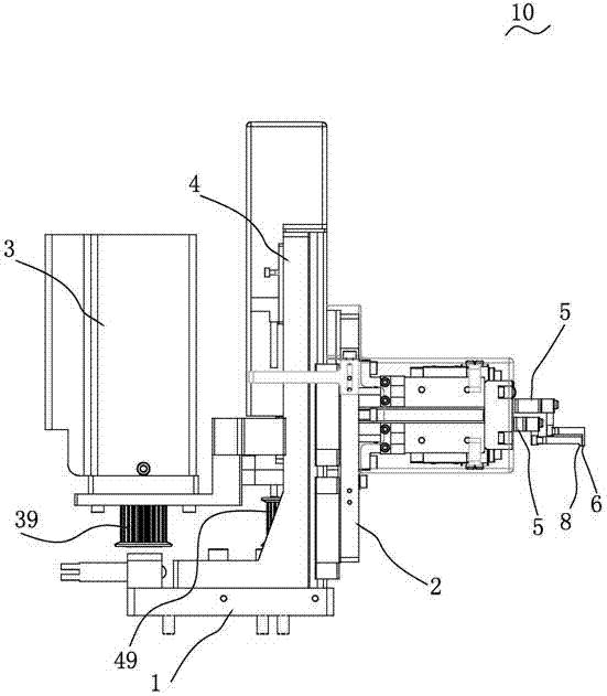 HGA (Head Gimbal Assembly) wire arranging mechanism