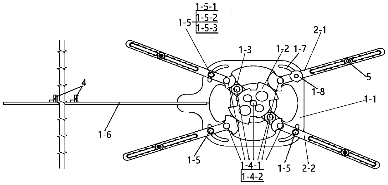 Assembly tooling for fuel tank and operating platform of a heavy truck